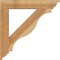 Ekena Millwork Funston Traditional Rough Sawn Bracket, Western Red Cedar, 4"W x 28"D x 28"H BKT04X28X28FST01RWR - alternate 4